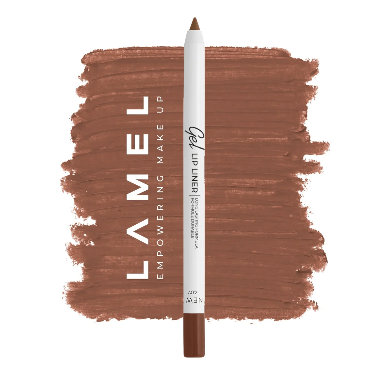 Long lasting Gel Lip Liner - Ash rose 407