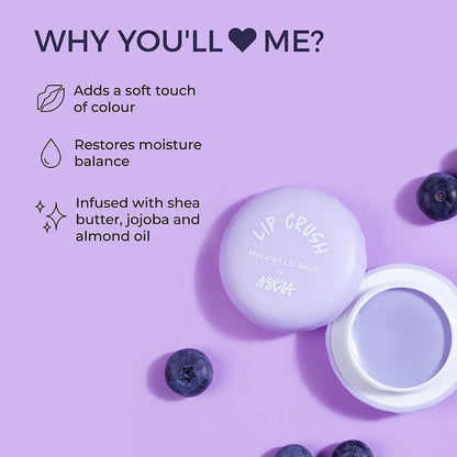 Nykaa Moisturising Macaron Lip Balm (8gm) - PUSHMYCART