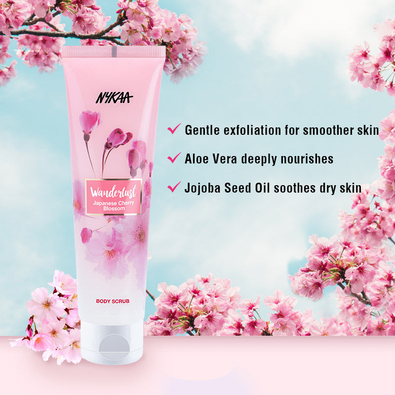 Nykaa Wanderlust Body Scrub (140gm) - PUSHMYCART