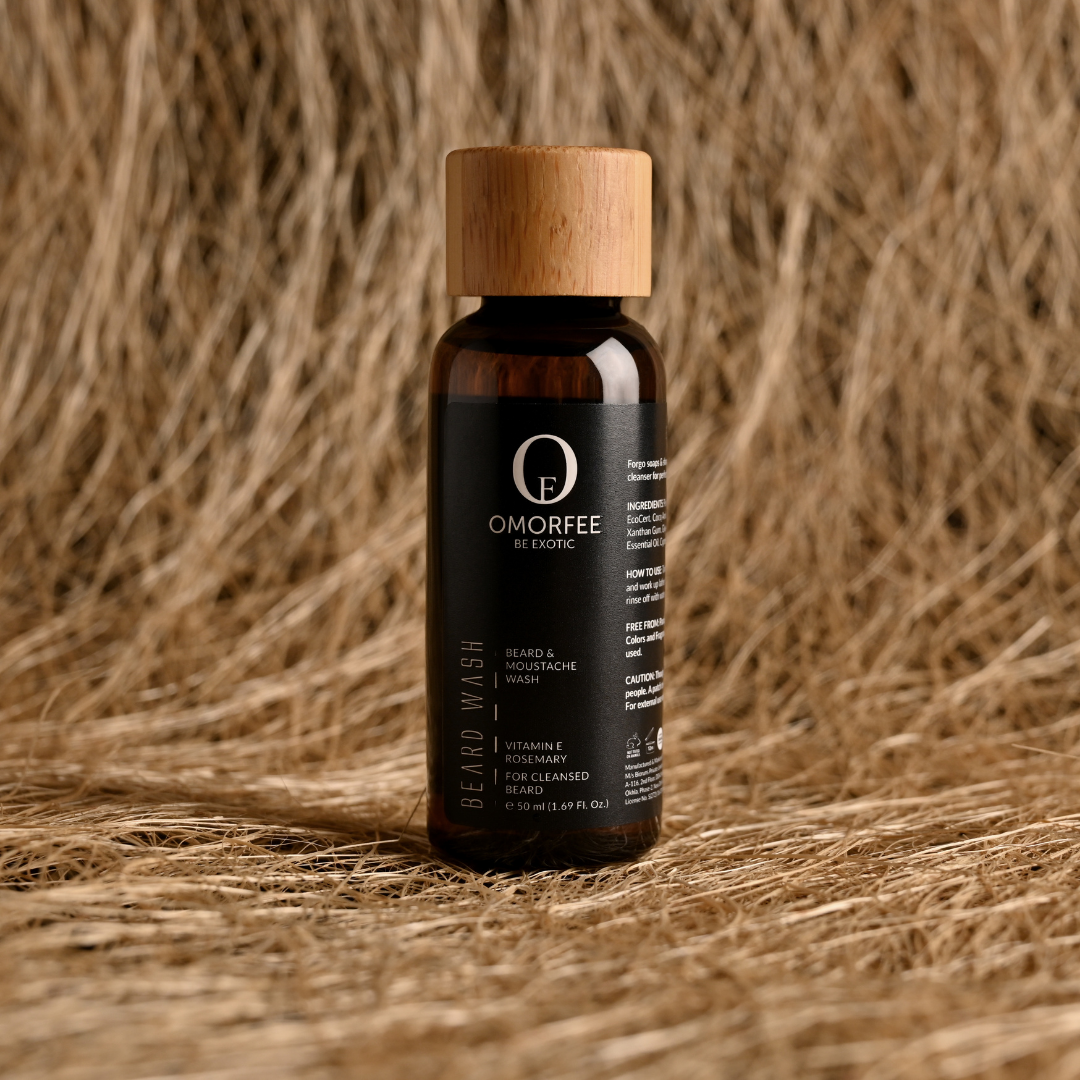 Omorfee India Beard & Moustache Wash