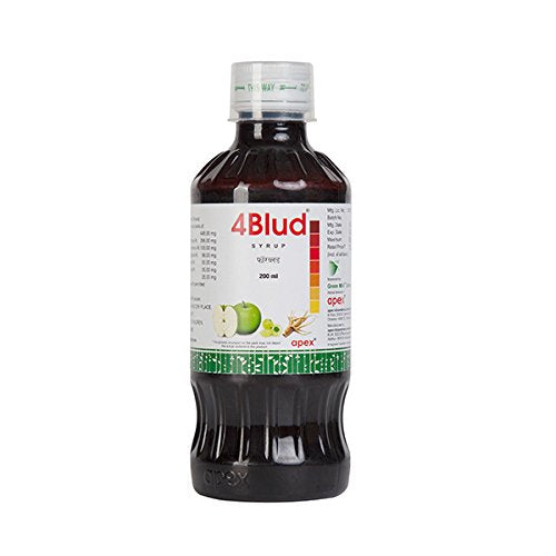 4 Blud Syrup Sugar Free 