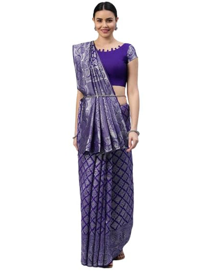 Vasthrlay Classic Kanjivaram Traditional Saree for festive ethnic occasions