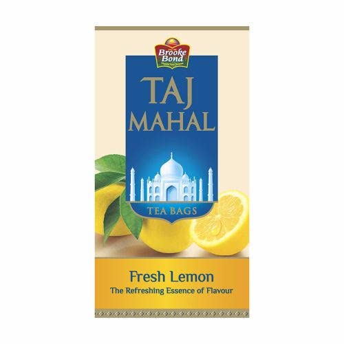 Taj Mahal Fresh Lemon Tea Bags - PUSHMYCART