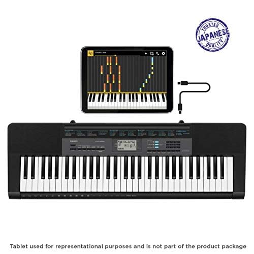 Casio CTK-2550 61 Key Portable Keyboard Black