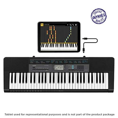 Casio CTK-2550 61 Key Portable Keyboard Black
