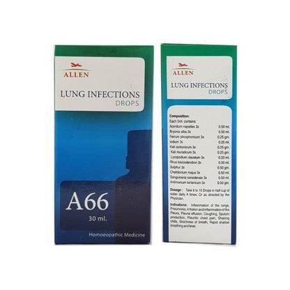 Allen A66 Lung Infections Drop - PUSHMYCART