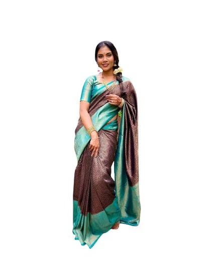 Vasthrlay Classic Banarasi Traditional Saree for festive ethnic occasions