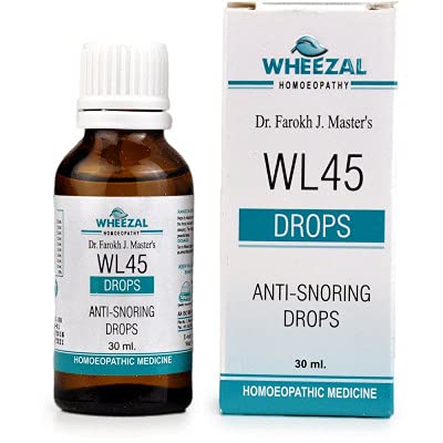 Wheezal WL 45 Anti Snoring Drops - PUSHMYCART