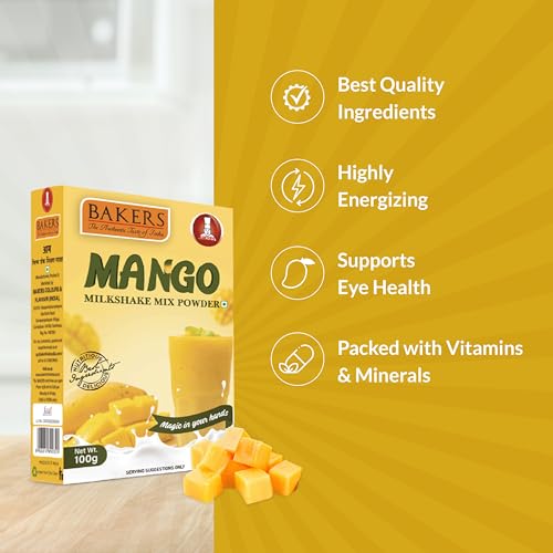 Bakers Milk Shake Mix |Mango Flavour