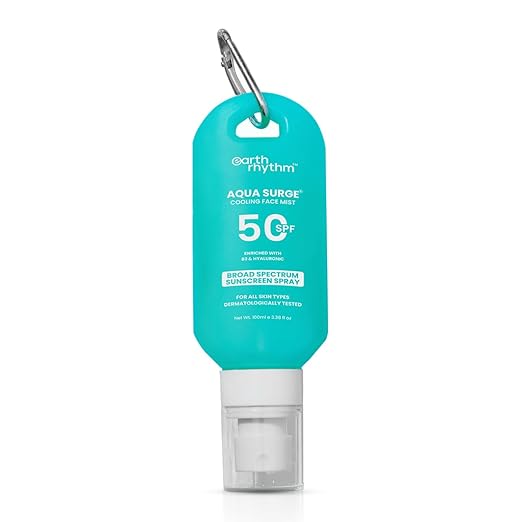 Earth Rhythm Aqua Surge Sunscreen Spray Spf 50 - PUSHMYCART