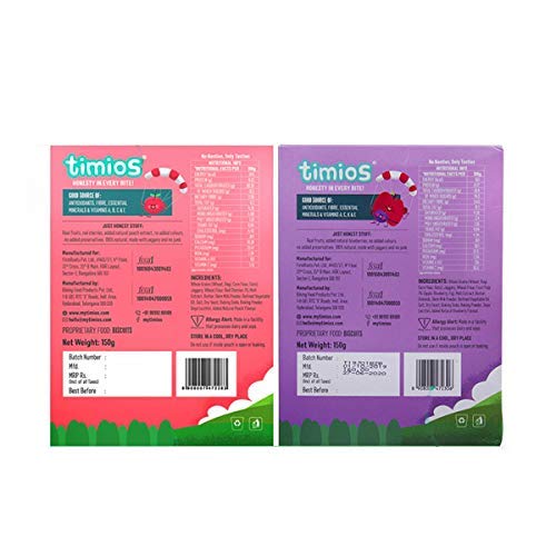 Timios Zookers Mix Flavours | Kids Snacks | Baby Snacks for 12+ Months | Nutritious & 100% Natural Animal Shaped Biscuit - PUSHMYCART