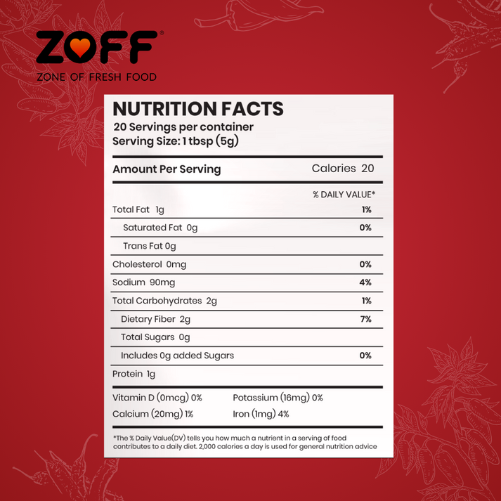 Zoff Kashmiri Chilli Powder - PUSHMYCART
