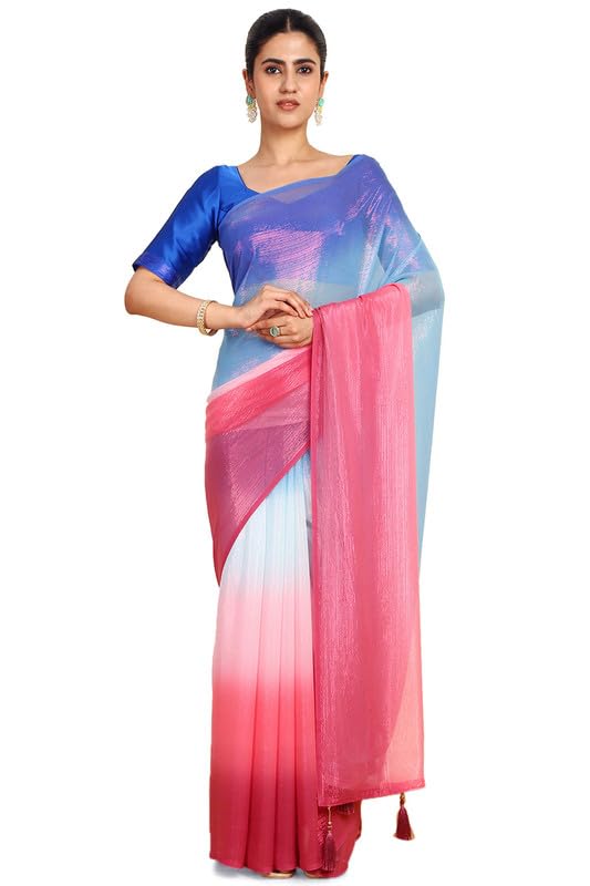 Vasthrlay Classic Chiffon Traditional Saree for festive ethnic occasions