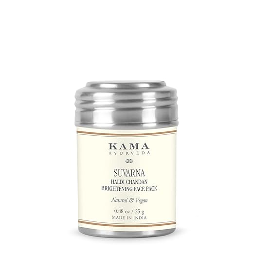 Kama Ayurveda Suvarna Haldi Chandan Brightening Face Pack |  Beige Sandalwood