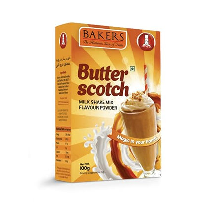 BAKERS Milk Shake Mix Powder - Butterscotch Flavor 