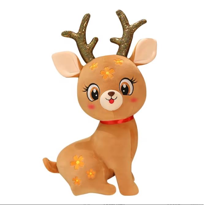 SCOOBA Reindeer Deer Plush Toy (brown)