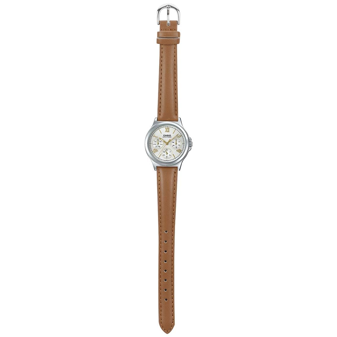 Casio Analog White Dial Womens Watch - LTP-V300L-7A2UDF(A1703)