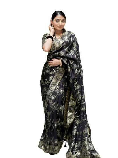 Vasthrlay Classic Kanjivaram Traditional Saree for festive ethnic occasions