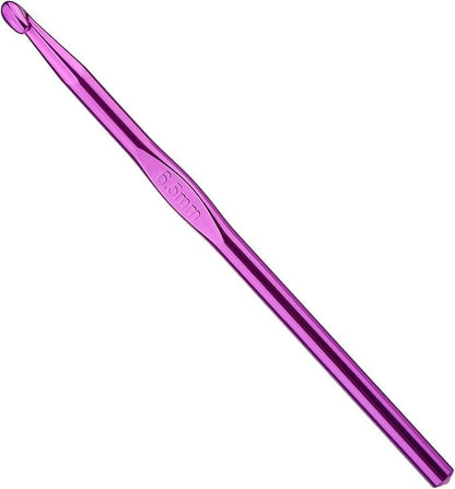 6.5mm Crochet Hooks Aluminum Knitting Needles for Arthritic Hands, Crochet Needles - image 1