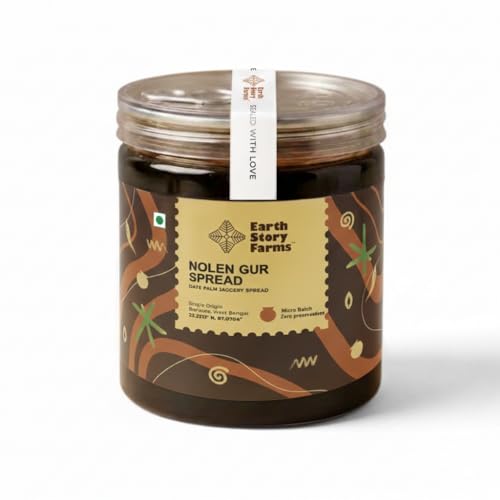 Earth Story Farms Nolen Spread Date Palm Jaggery Khajur