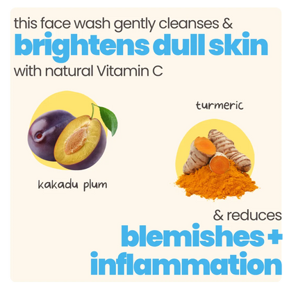 bye dull skin face wash for kids 100ml 2