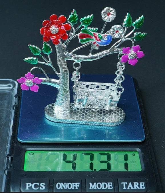 Pure Silver Jhula47.30g By Mahita Collections - PUSHMYCART