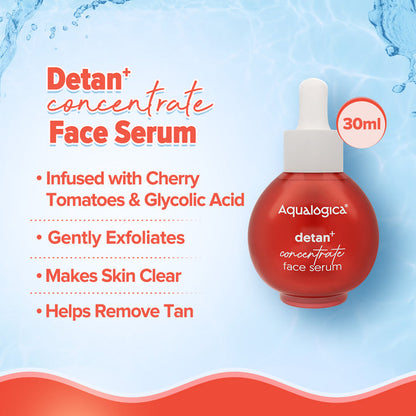 Aqualogica Detan+ Brighter Skin Combo