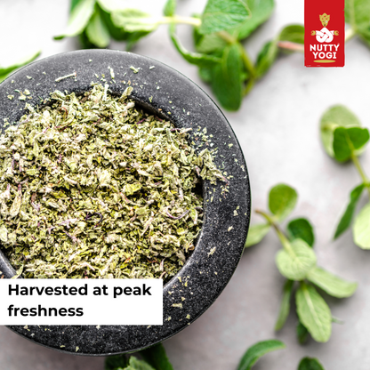 Nutty Yogi Peppermint Leaves Dried 50gm