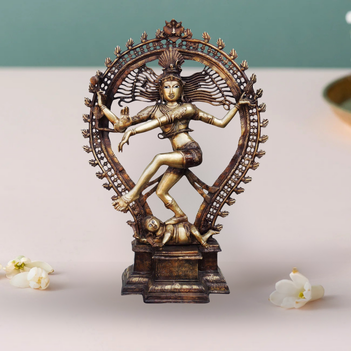Brass Nataraj Statue 30.68Kg - PUSHMYCART