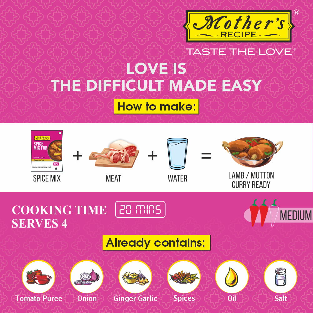 Mothers Recipe Pune Mutton Curry Mix