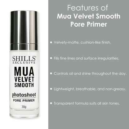 Shills Professional Mua Velvet Smooth Pore Primer