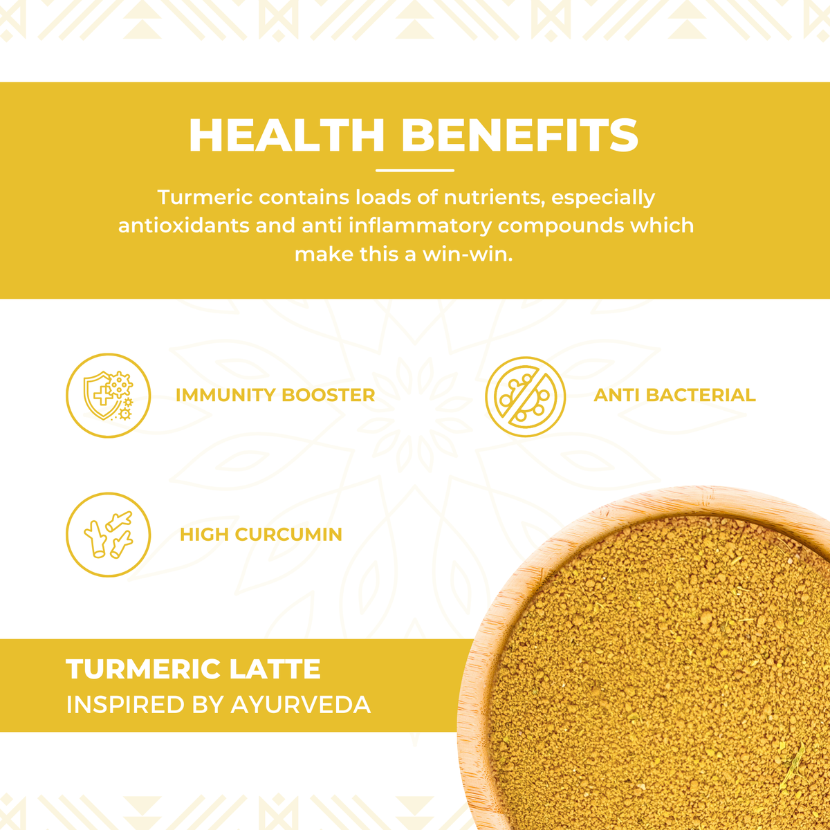 Nutty Yogi Turmeric Latte 200g pouch