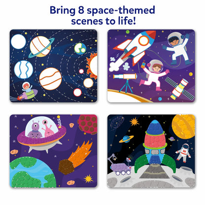 Skillmatics Dot it Outer Space No mess sticker art Ages 3 to 7