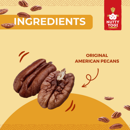 Nutty Yogi Premium American Pecans 100 GM