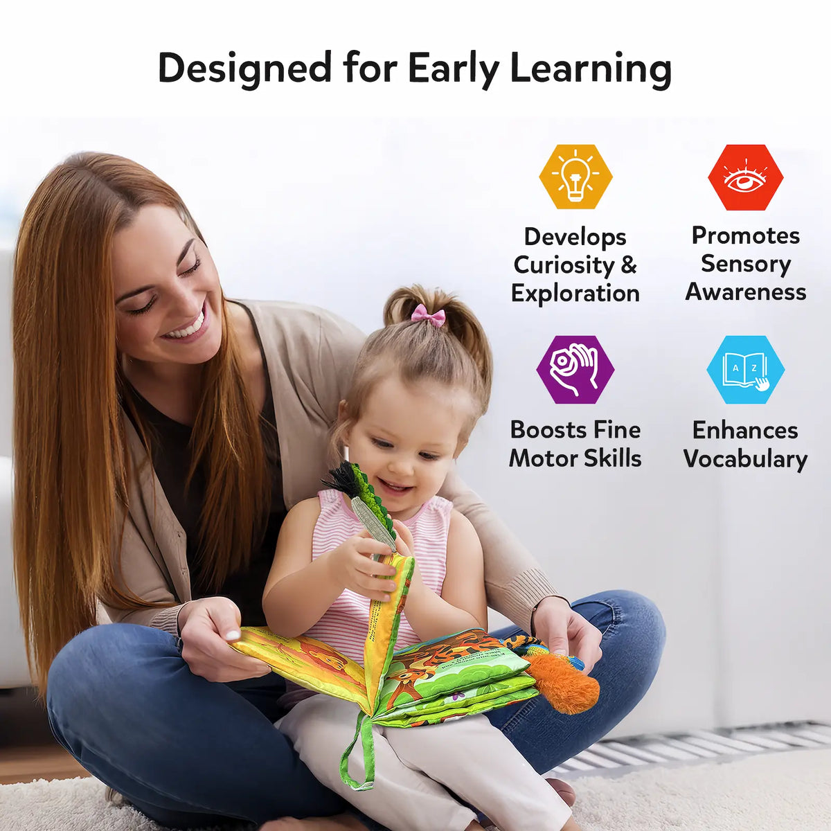 Skillmatics Animal Sensory Fun Bundle 6 Months and Up