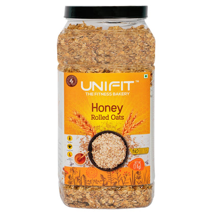 UNIFIT Honey Rolled Oats 