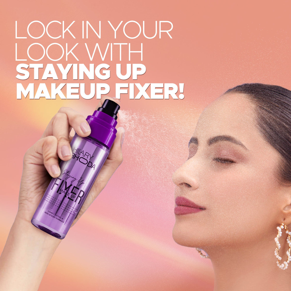 Hilary Rhoda Staying Up Makeup Fixer - view 3