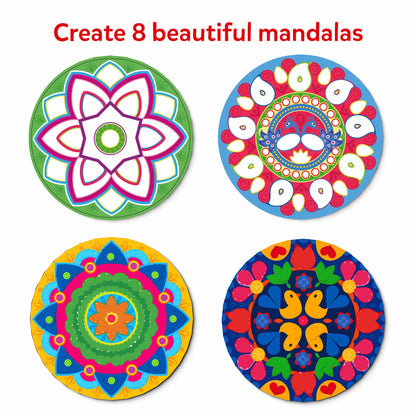 Skillmatics Dot it Mandala Art No Mess Sticker Art Ages 3 to 7