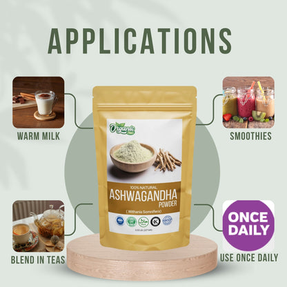 Organic Zing Ashwagandha Powder 227g
