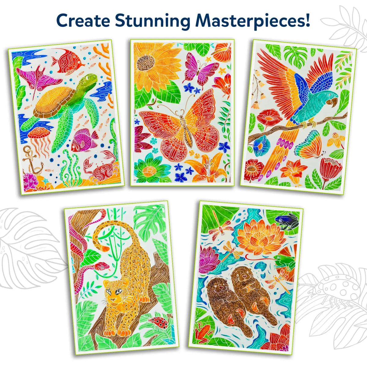 Skillmatics Paint Over Art Ultimate Collection Ages 6 and Up