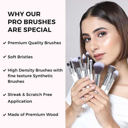 Praush Eyeshadow Palette + P24 Blending Brush Bundle