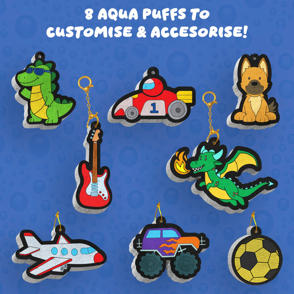 Skillmatics Aqua Puffs Just Cool Things 3D Art Kit