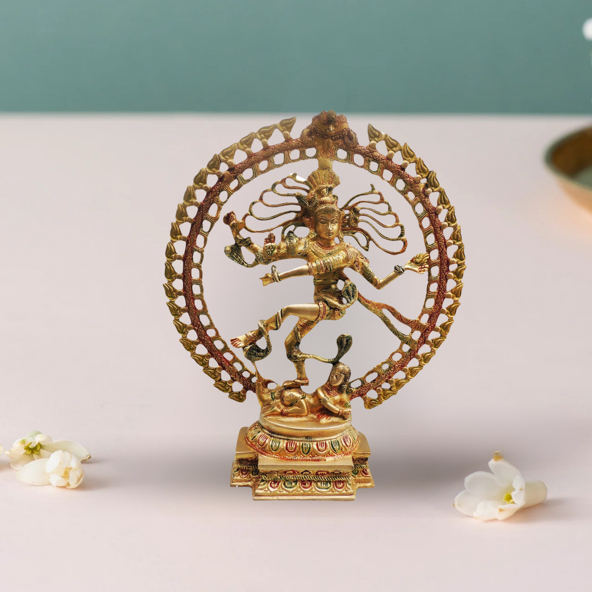 Brass Nataraj Statue 7.67Kg - PUSHMYCART
