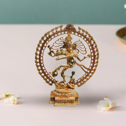 Brass Nataraj Statue 7.67Kg - PUSHMYCART