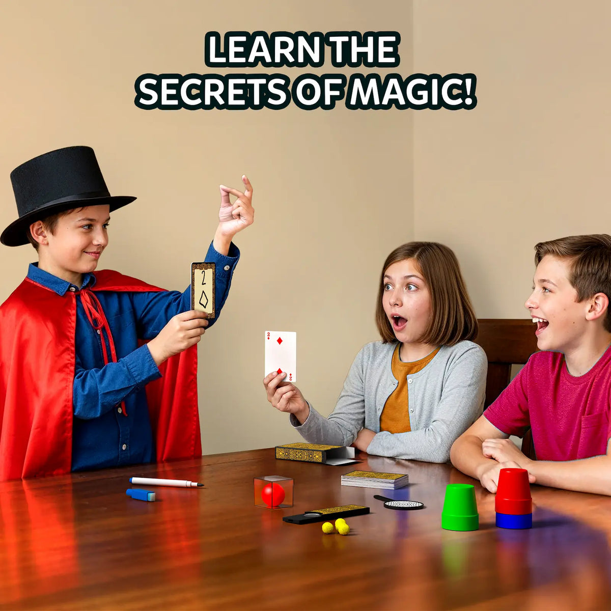 Skillmatics The Classic Magic Kit Perform 50 Classic Magic Tricks and Illusions Ages 10 and Up