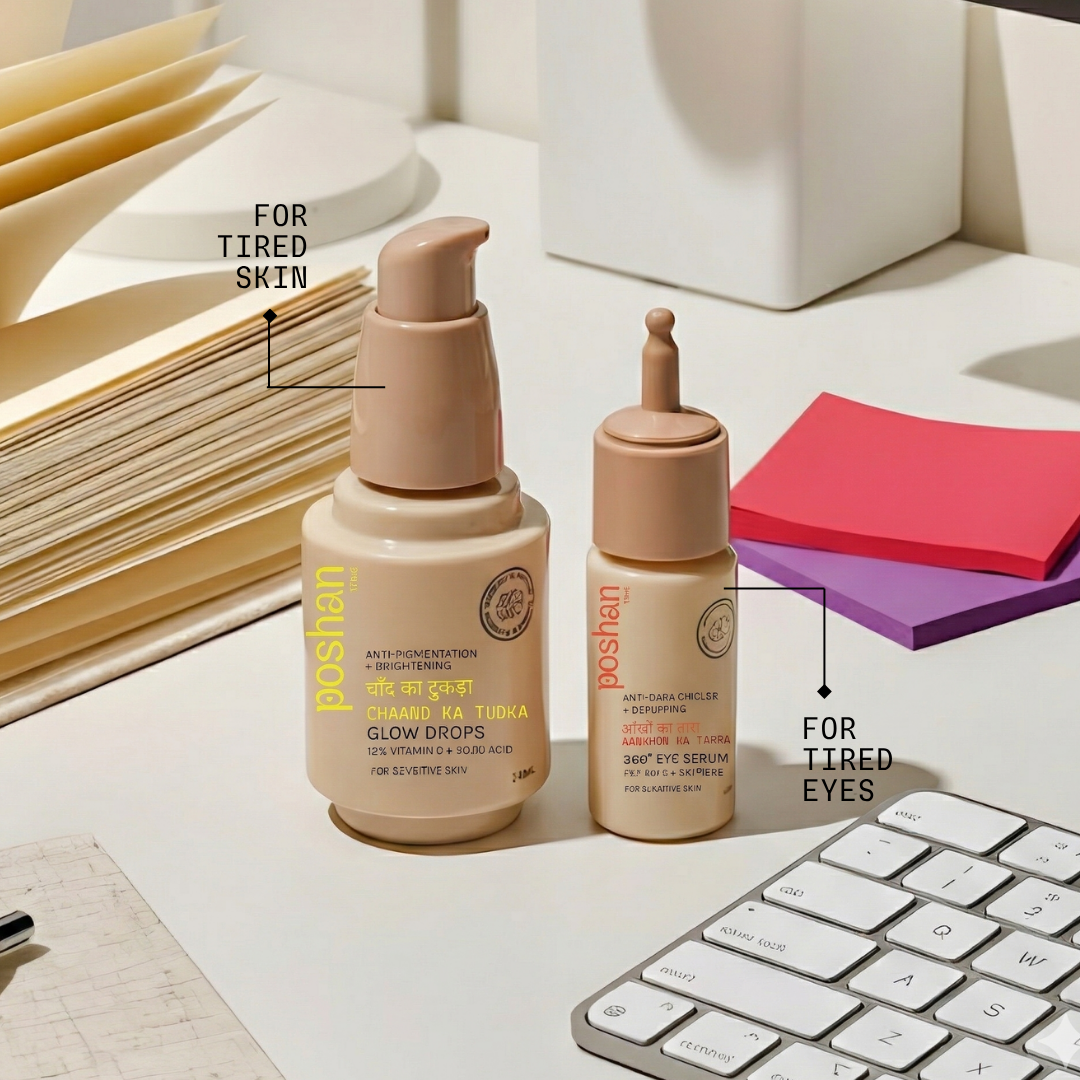 POSHAN SKINCARE CHAAND TAARA GLOW DUO