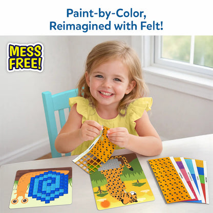 Skillmatics Animal Fabric Art Bundle Ages 4 and Up