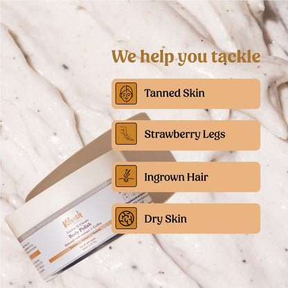 Vilvah Store Cookie n Cream Body Polish