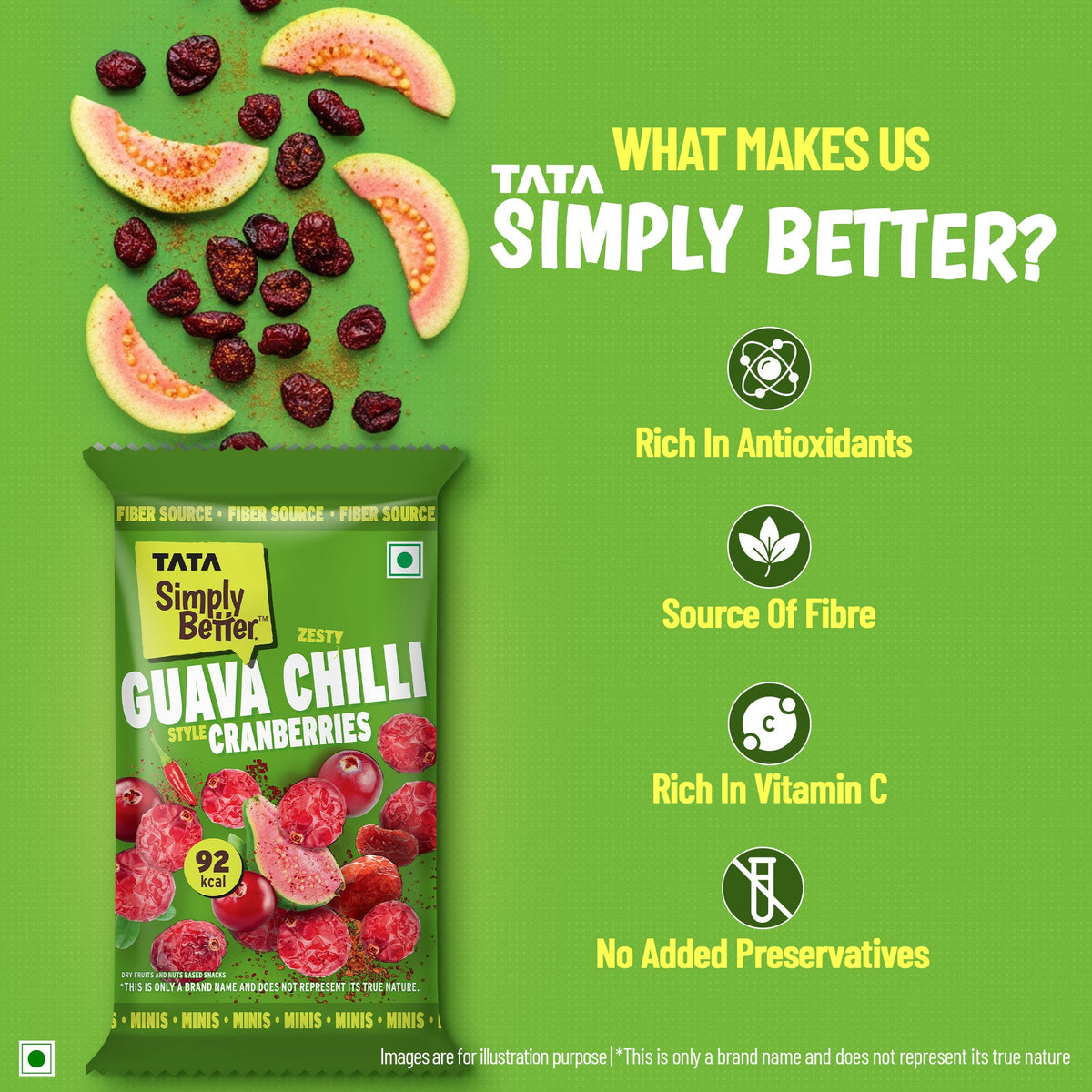 Tata Simply Better Chilli Guava Flavored Cranberry