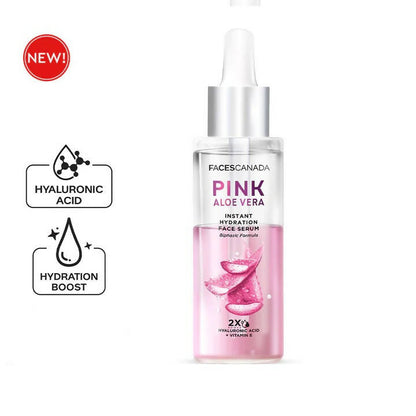 Faces Canada Pink Aloe Vera Instant Hydration Face Serum - PUSHMYCART